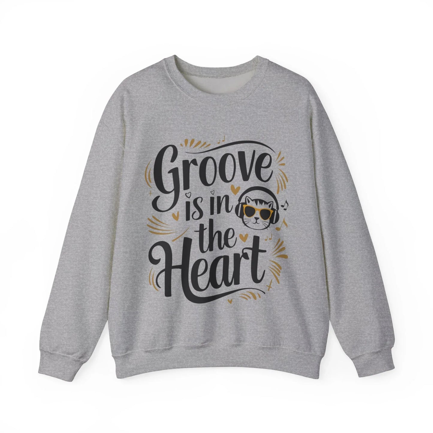 Groove In The Heart Ultra Cotton Crewneck Sweatshirt - Billien