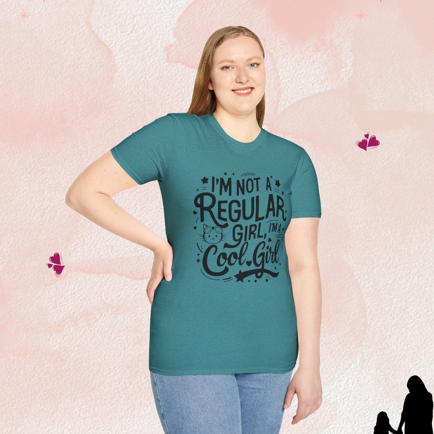 I am Cool Girl Cotton T-Shirt