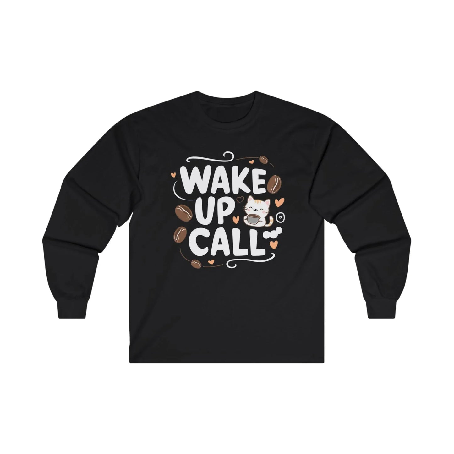 Wake Up Call Cotton Long Sleeve Tshirt - Billien