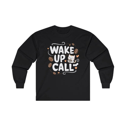 Wake Up Call Cotton Long Sleeve Tshirt - Billien