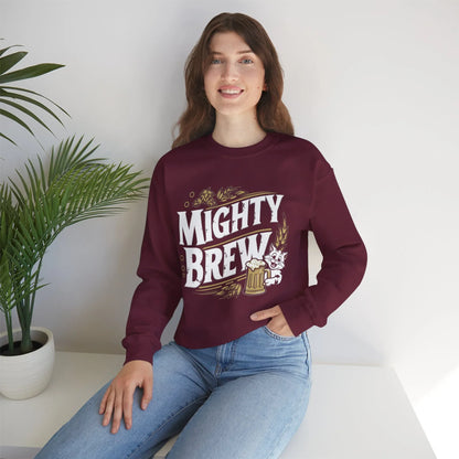 Mighty Brew Ultra Cotton Crewneck Sweatshirt - Billien