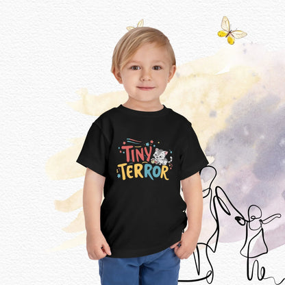 Tinny Terror Toddler Cotton T-Shirts - Billien