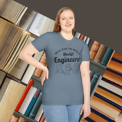 Who Build World Cotton T-Shirt