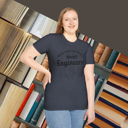 Who Build World Cotton T-Shirt