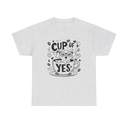 Cup Of Yes Coffee Unisex Cotton T-Shirt - Billien