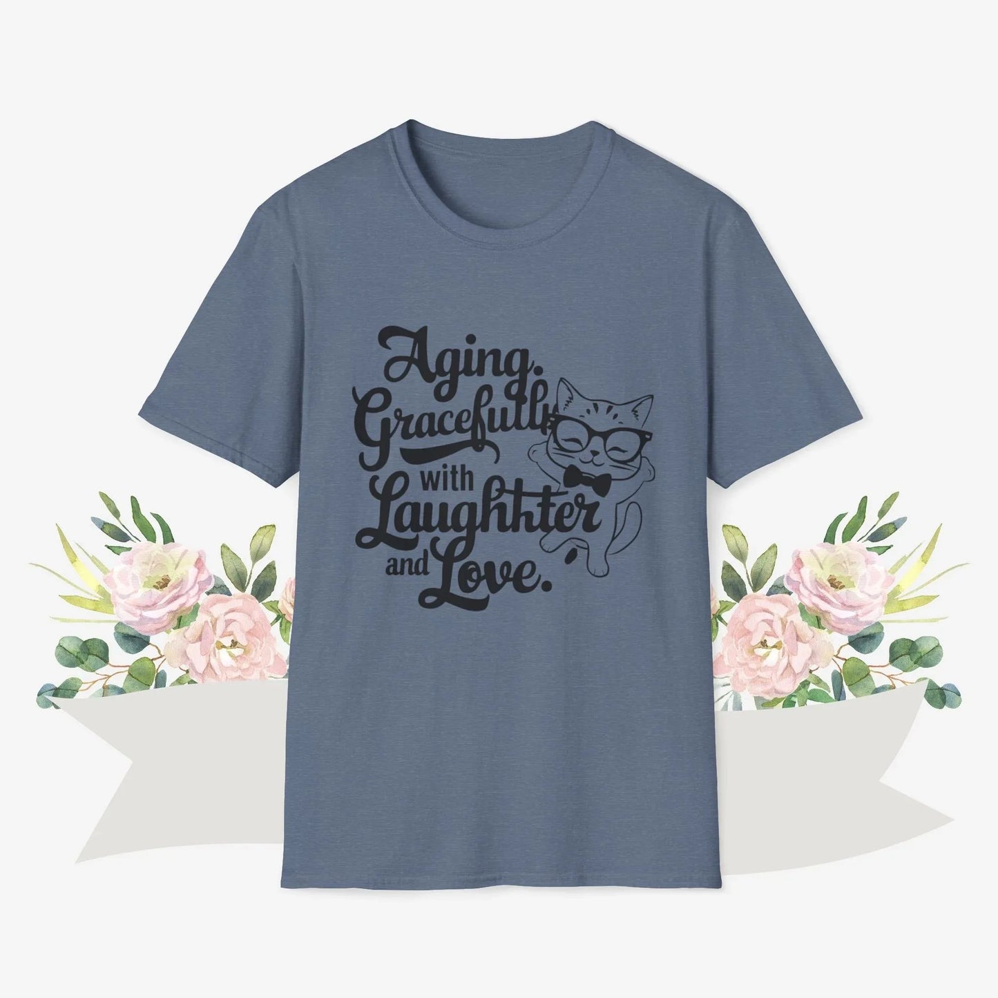 Aging Gracefully With Laughter and Love Cotton Men Tee - Billien