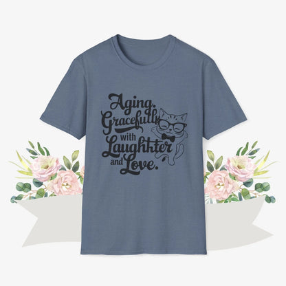 Aging Gracefully With Laughter and Love Cotton Men Tee - Billien
