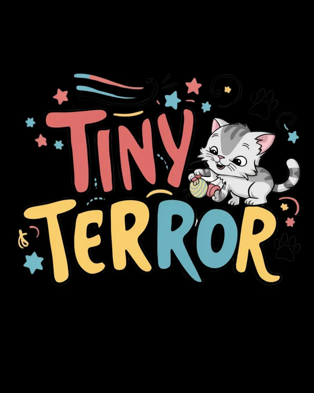 Tinny Terror Toddler Cotton T-Shirts - Billien