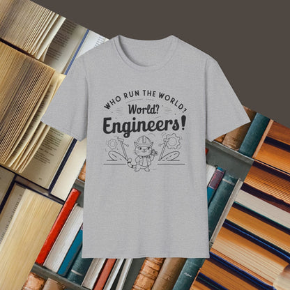 Who Build World Cotton T-Shirt