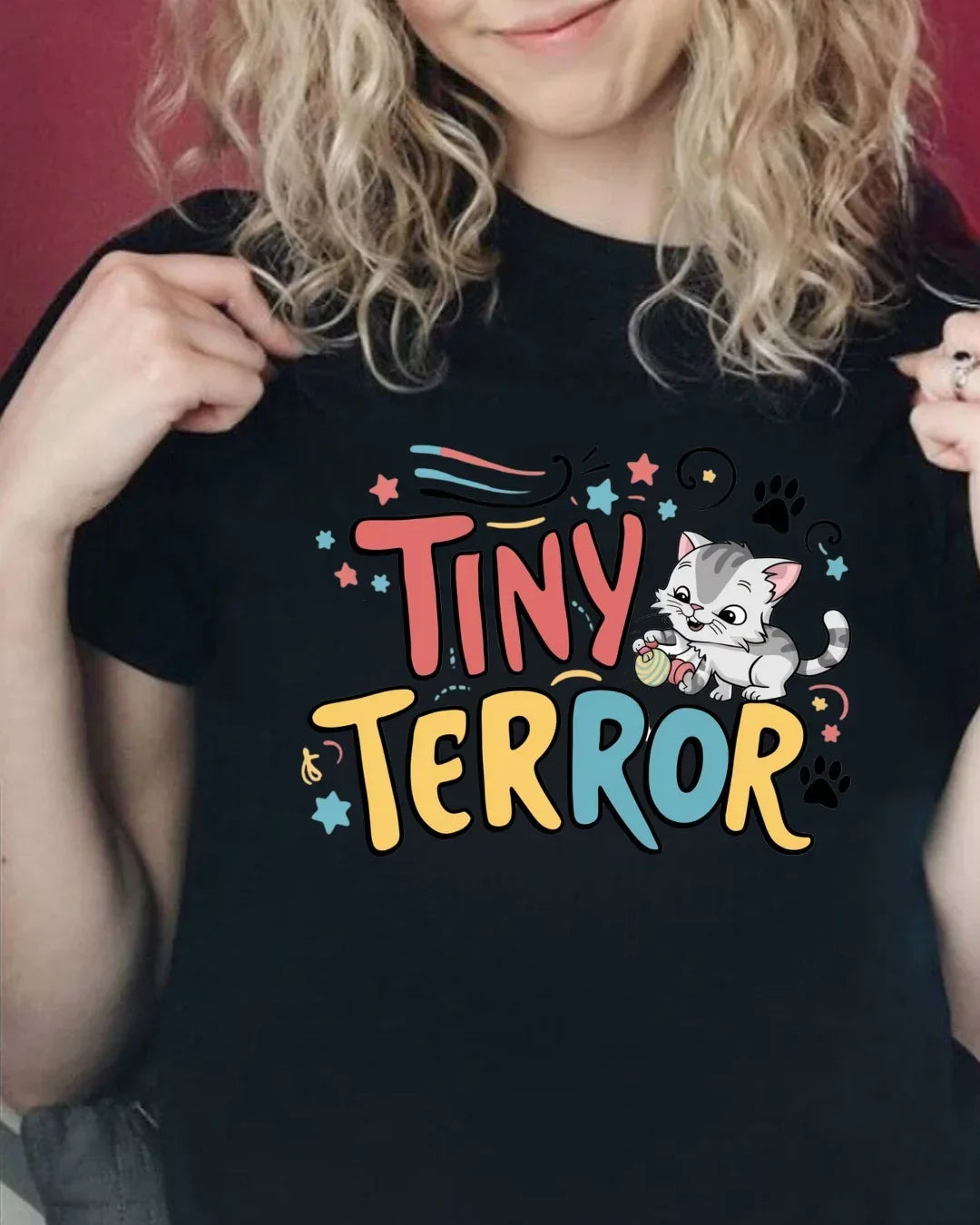 Tinny Terror Toddler Cotton T-Shirts - Billien