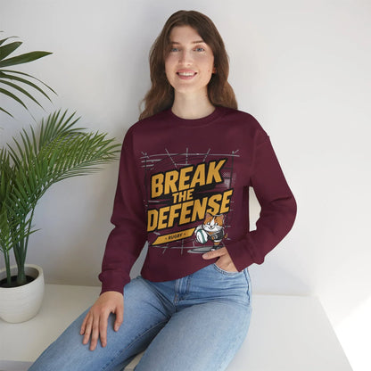 Break The Defence Ultra Cotton Crewneck Sweatshirt - Billien
