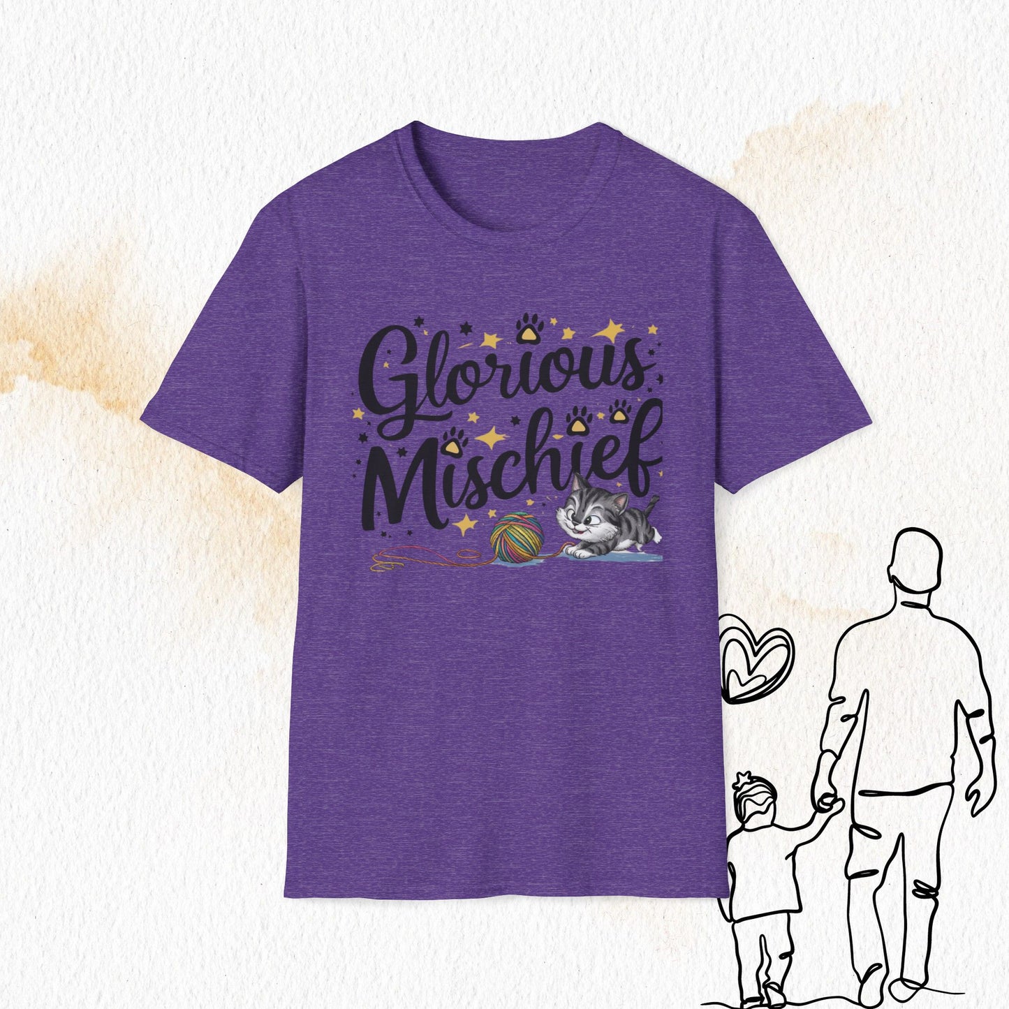 Glorious Mischief Cotton Men T-Shirt