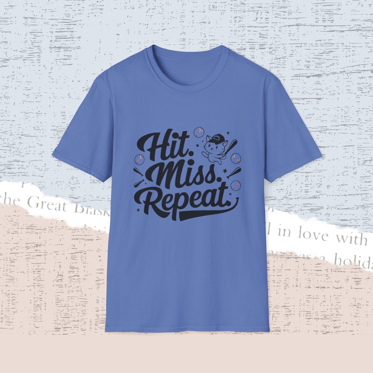 Hit Miss Repeat Cotton Men Tee