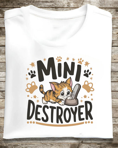 Mini Destroyer Cotton Tshirt - Billien