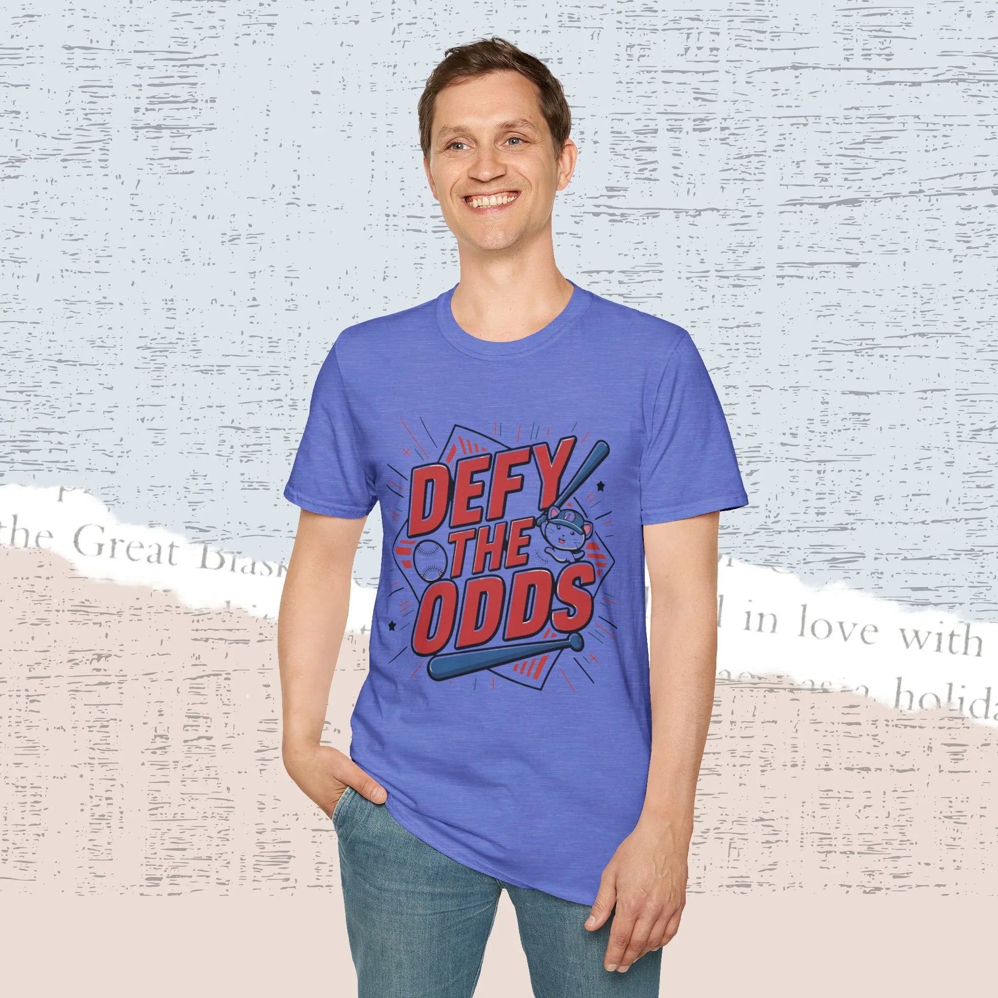 Defy The Odds Cotton Men Tee - Billien