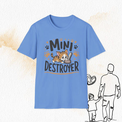 Mini Destroyer Cotton Men T-Shirt