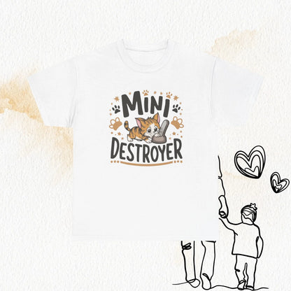 Mini Destroyer Cotton Tshirt - Billien