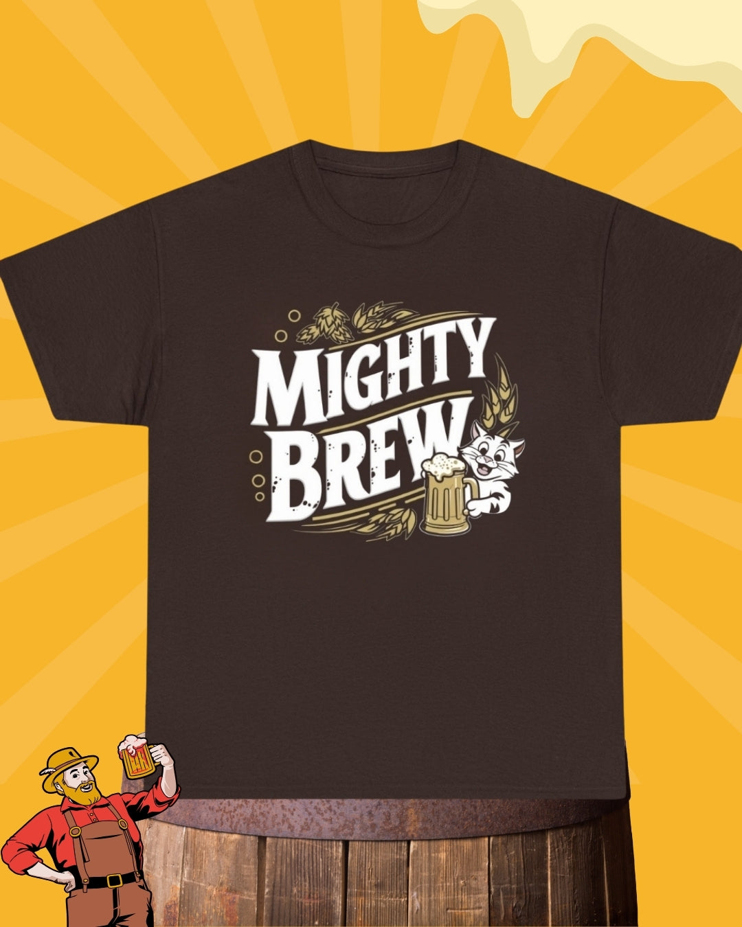 Mighty Brew Cotton Tee