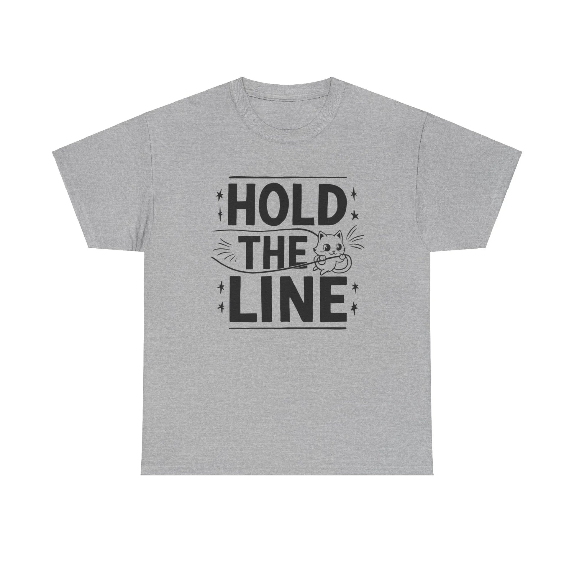 Hold The Line Idiom Cotton T-Shirt - Billien