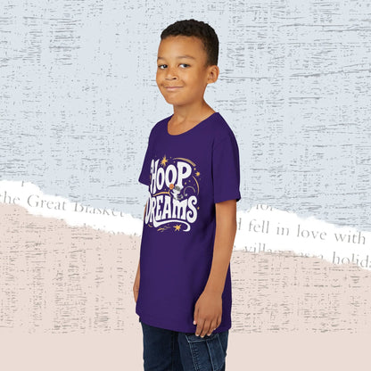 Hoop Dreams Youth Heavy Cotton T-Shirt - Billien
