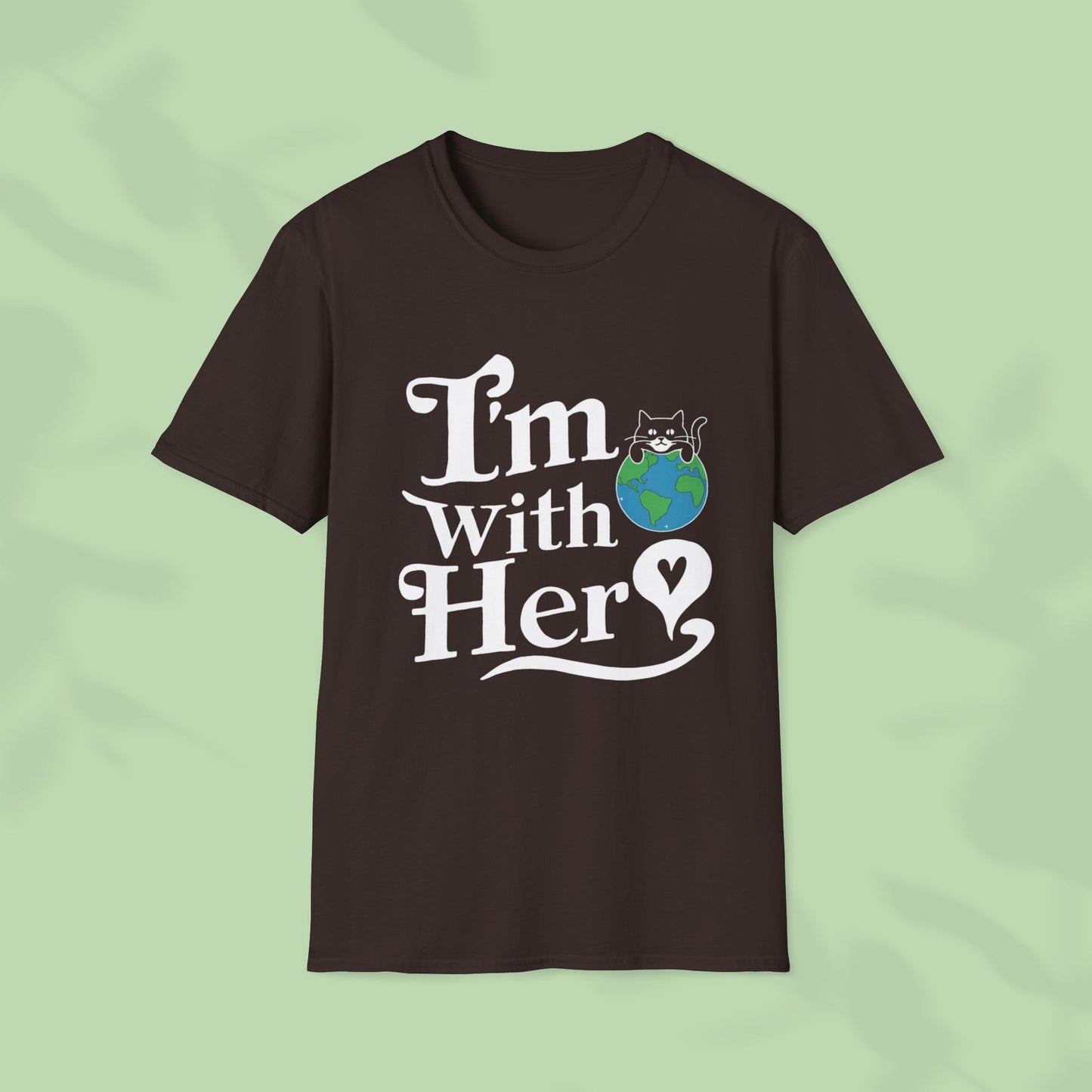 I am With Her Cotton Tee