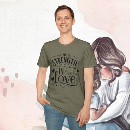 Strength In Love Cotton T-Shirt