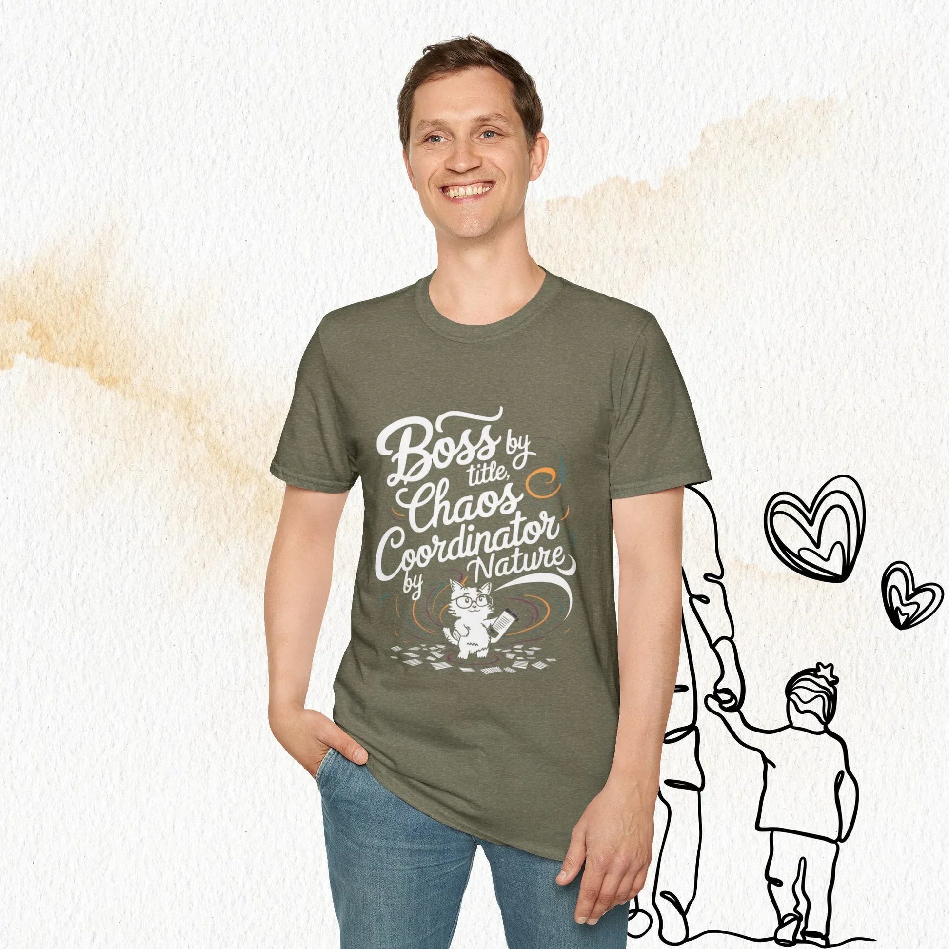 Boss By Title Cotton Tee - Billien