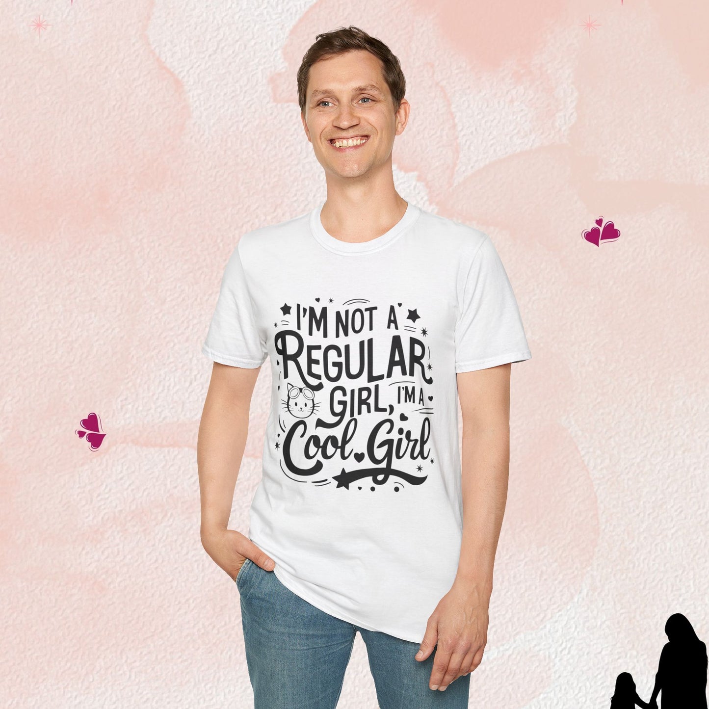 I am Cool Girl Cotton T-Shirt