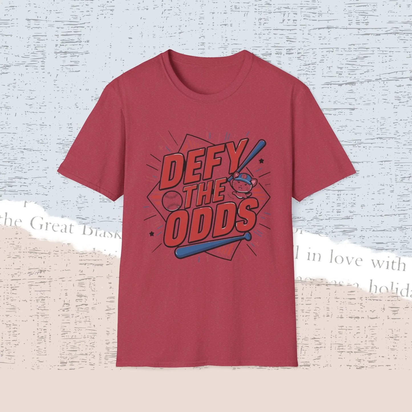 Defy The Odds Cotton Men Tee - Billien
