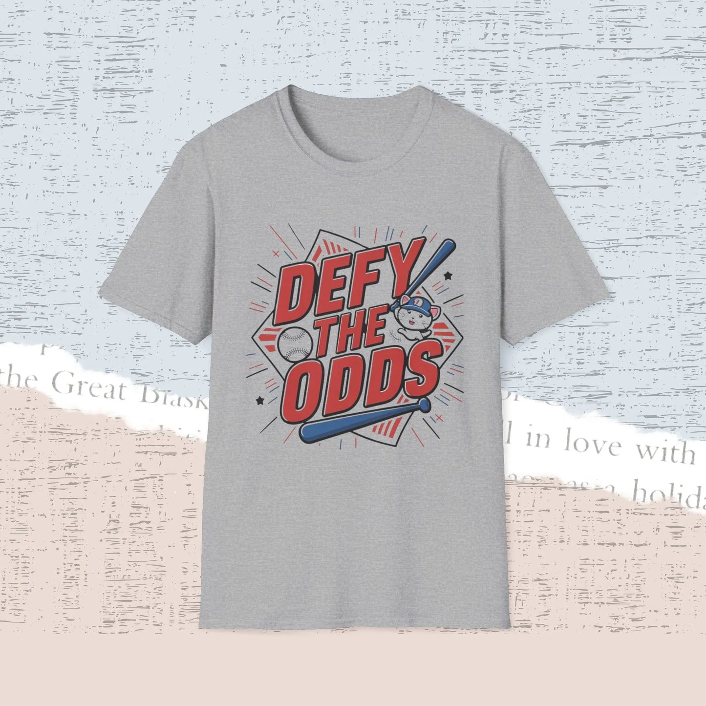 Defy The Odds Cotton Men Tee - Billien