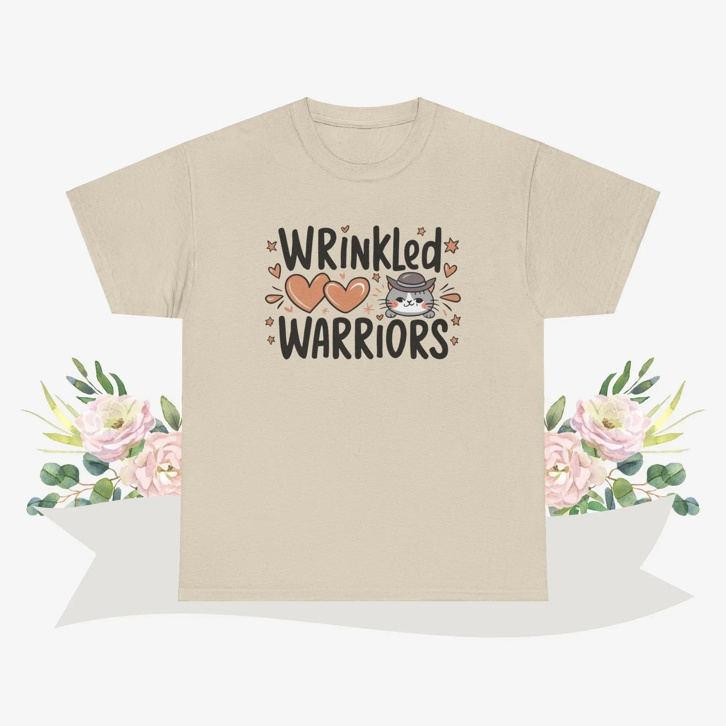 Wrinkled Warrior Cotton Tshirt - Billien