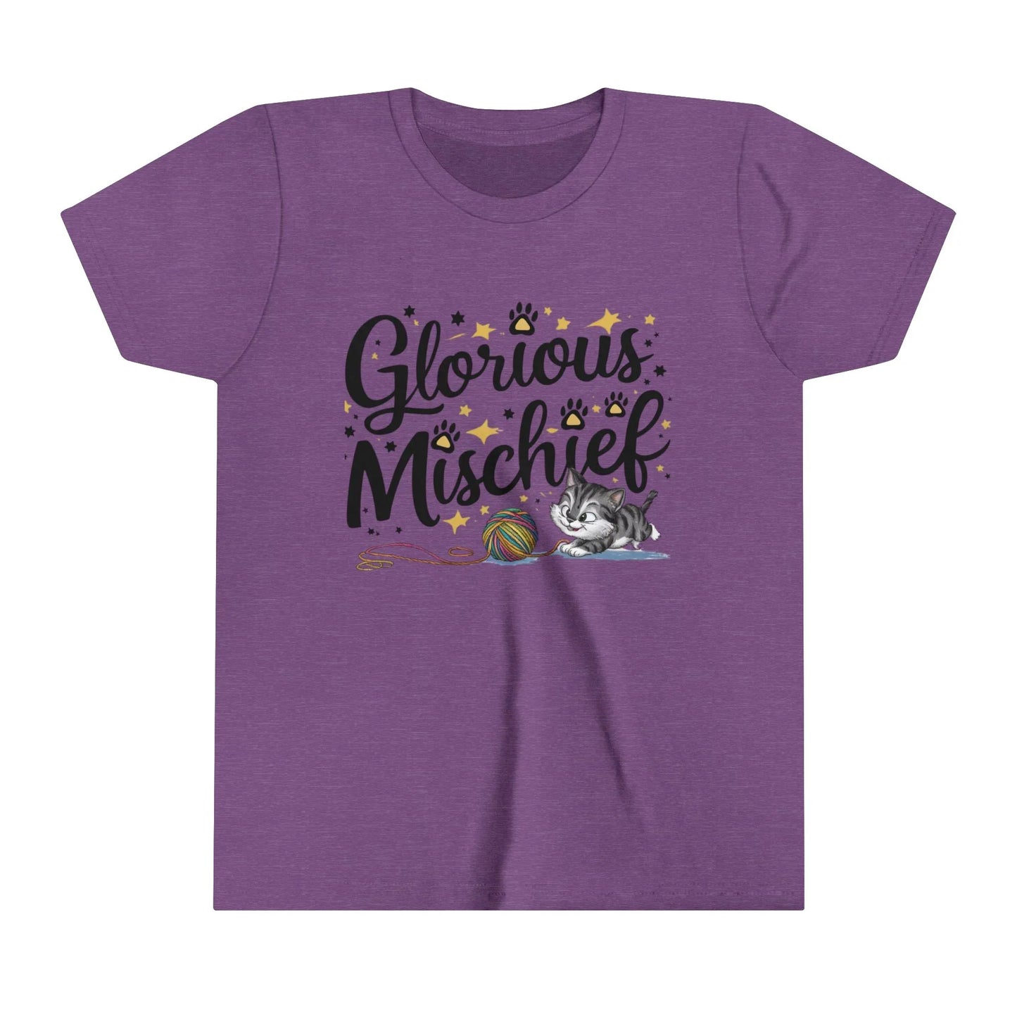 Glorious Mischief Youth Heavy Cotton T-Shirt - Billien