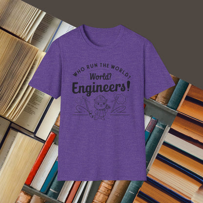 Who Build World Cotton T-Shirt