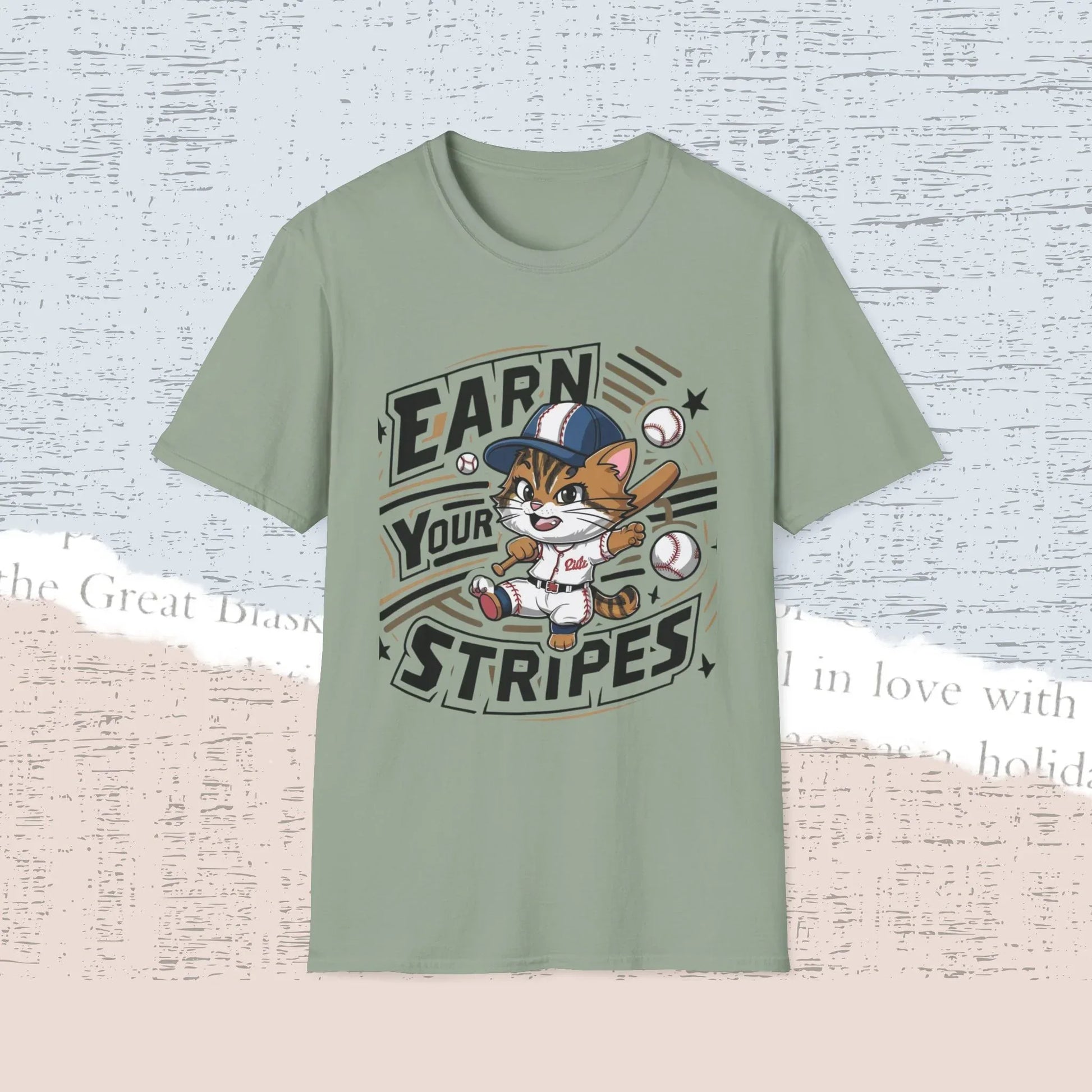 Earn Your Stripe Cotton Men Tee - Billien
