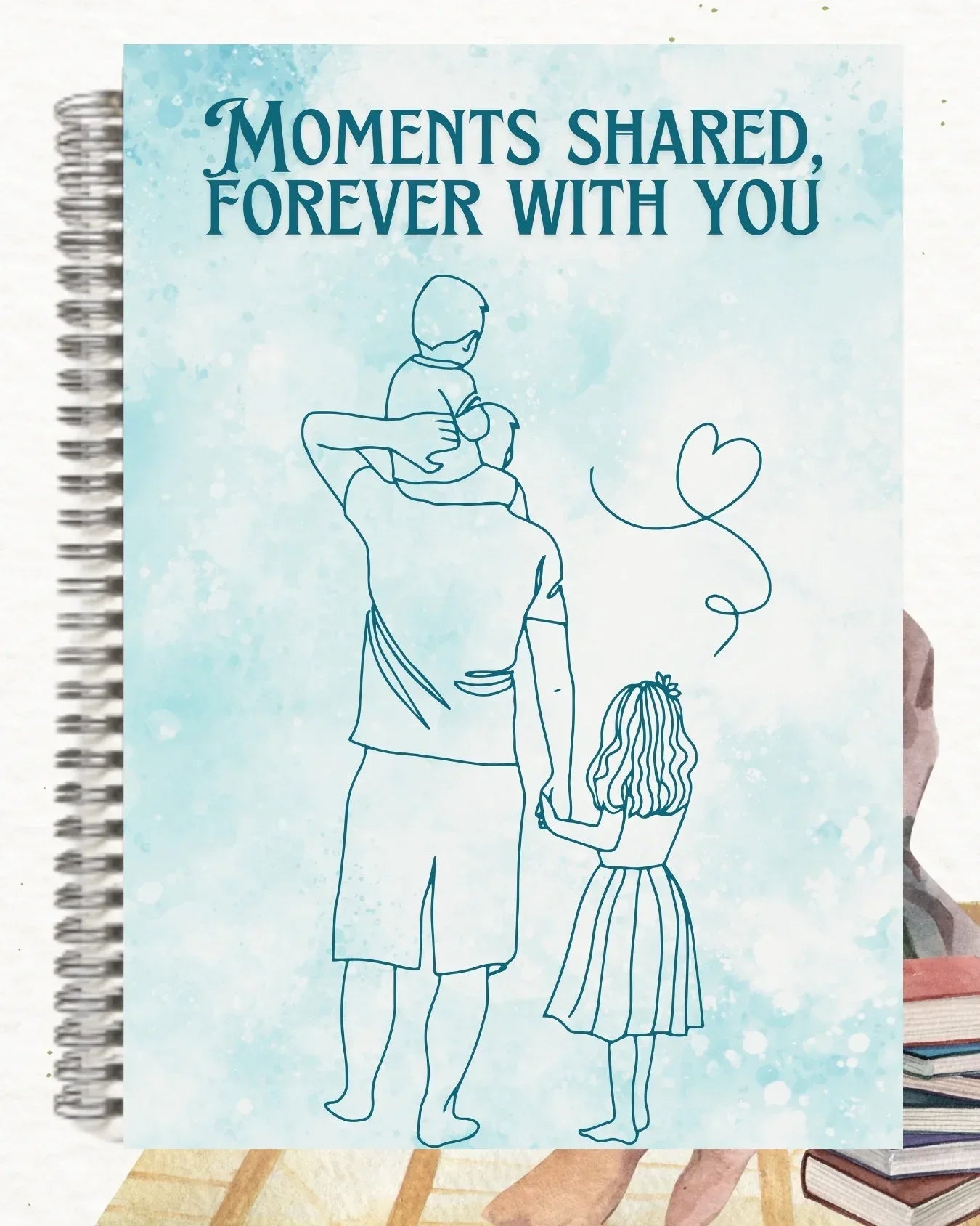 Father Wishdom Ruled Line Notebook - Billien