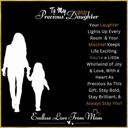 Best Gift For Daughter. Forever Love Necklace & Earring Set