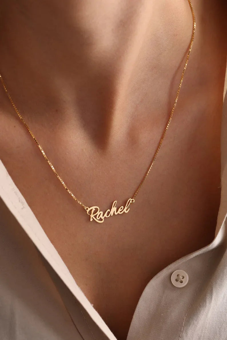 Exquisite and Noble Customizable Name Design Versatile Necklace - Billien