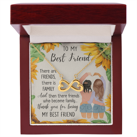 Best Gift For Friend . Endless Love Necklace