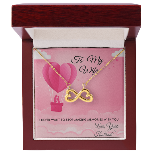 Best Gift For Wife. Endless Love Necklace