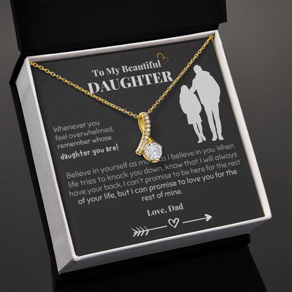 Best Gift For Daughter. Alluring Beauty Necklace