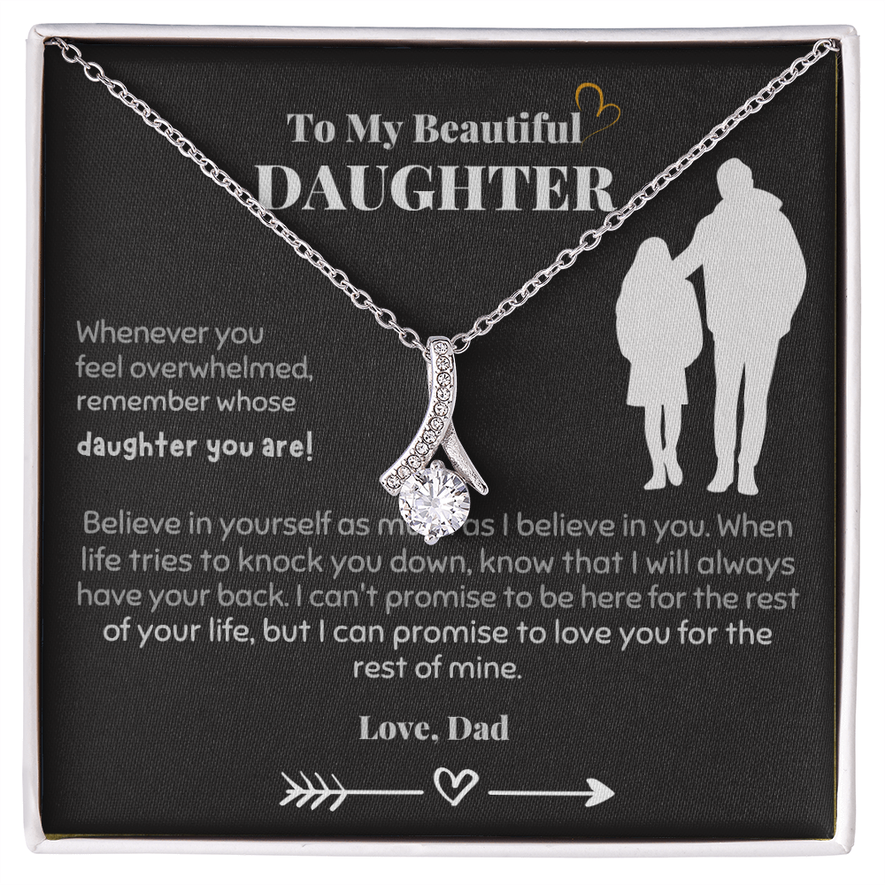 Best Gift For Daughter. Alluring Beauty Necklace