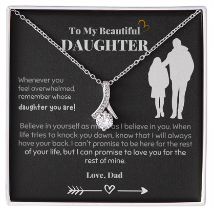 Best Gift For Daughter. Alluring Beauty Necklace
