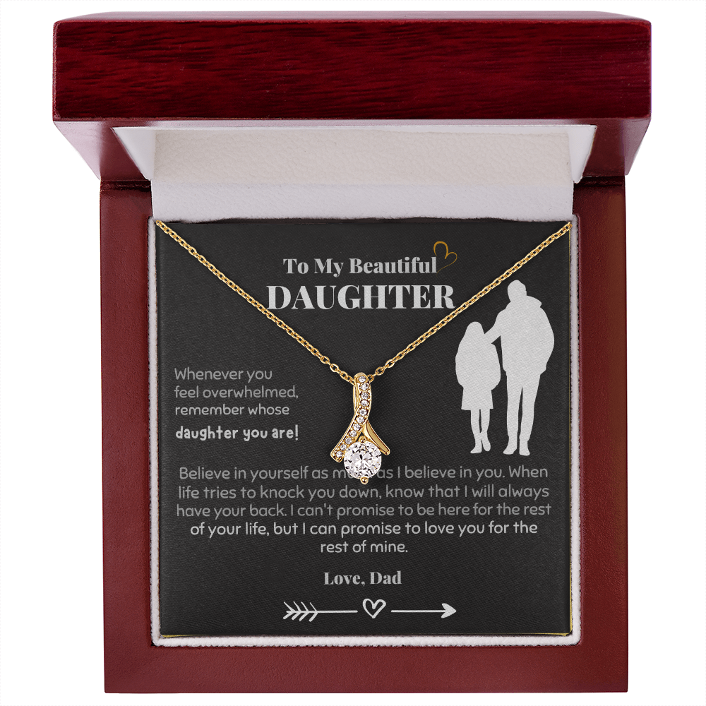 Best Gift For Daughter. Alluring Beauty Necklace