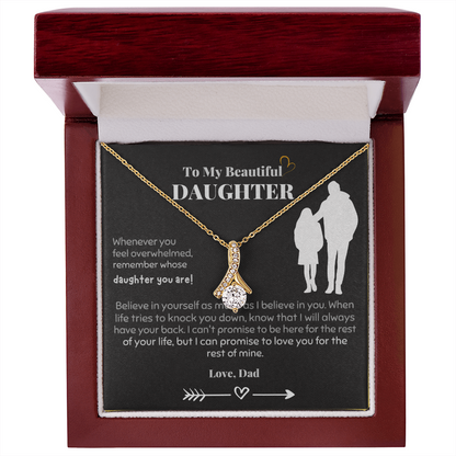 Best Gift For Daughter. Alluring Beauty Necklace