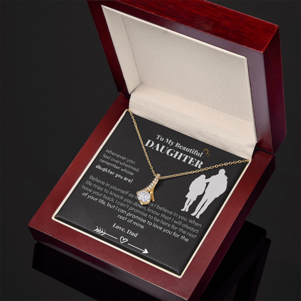 Best Gift For Daughter. Alluring Beauty Necklace