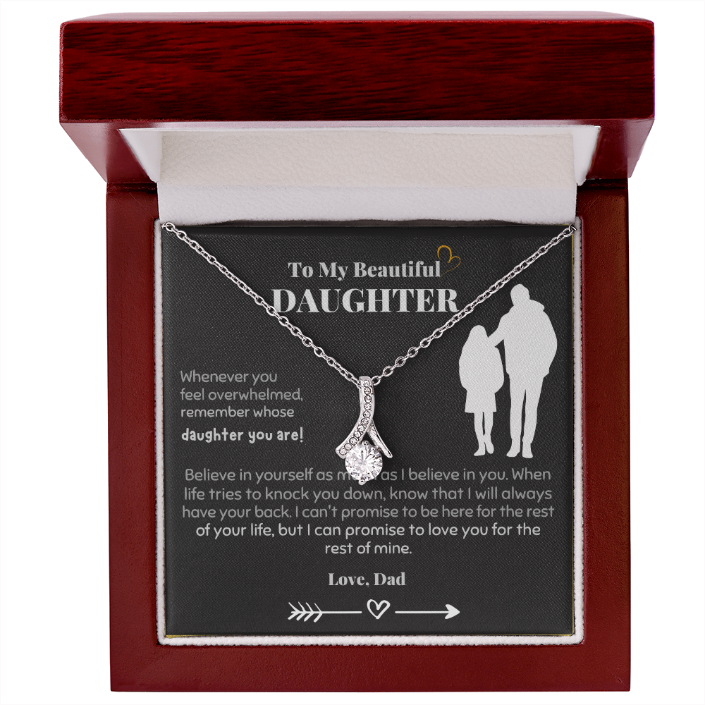 Best Gift For Daughter. Alluring Beauty Necklace