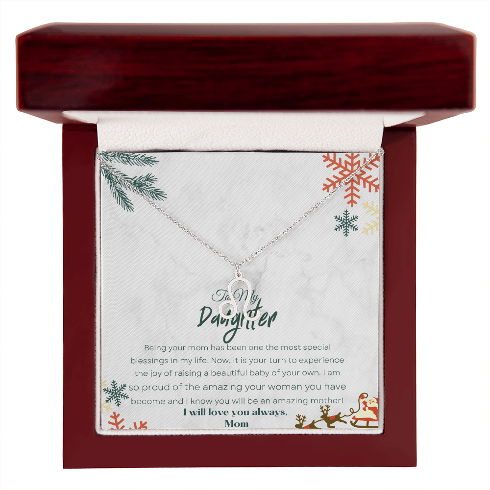 Best Gift For Daughter. Zodiac Symbol Necklace