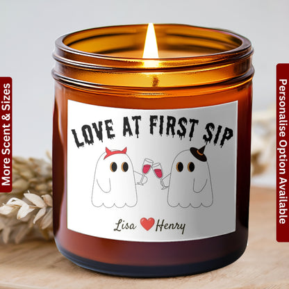 Halloween Candle, Forever My Boo Personalized Candle, Halloween Gift for Wife Husband Boyfriend or Girlfriend, Custom Couple Gift