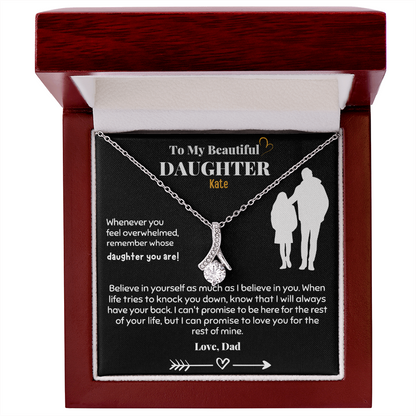 To My Amazing Daughter — A Necklace She’ll Treasure Forever
