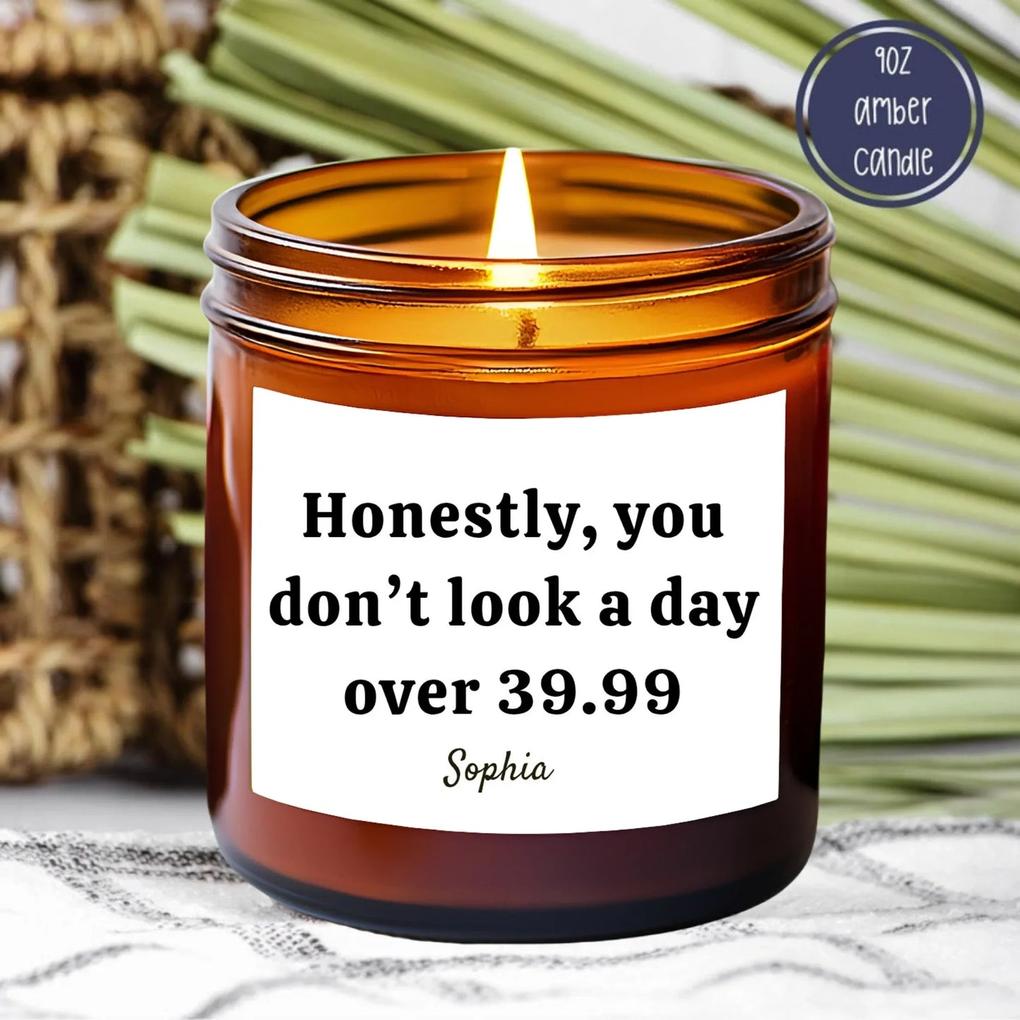 40th Birthday, Funny Candle, 40th Birthday Gift, Birthday Candles, Funny Gifts, Best friend Gift, Gift for Her, Gift for Him, Gag Gift - Billien